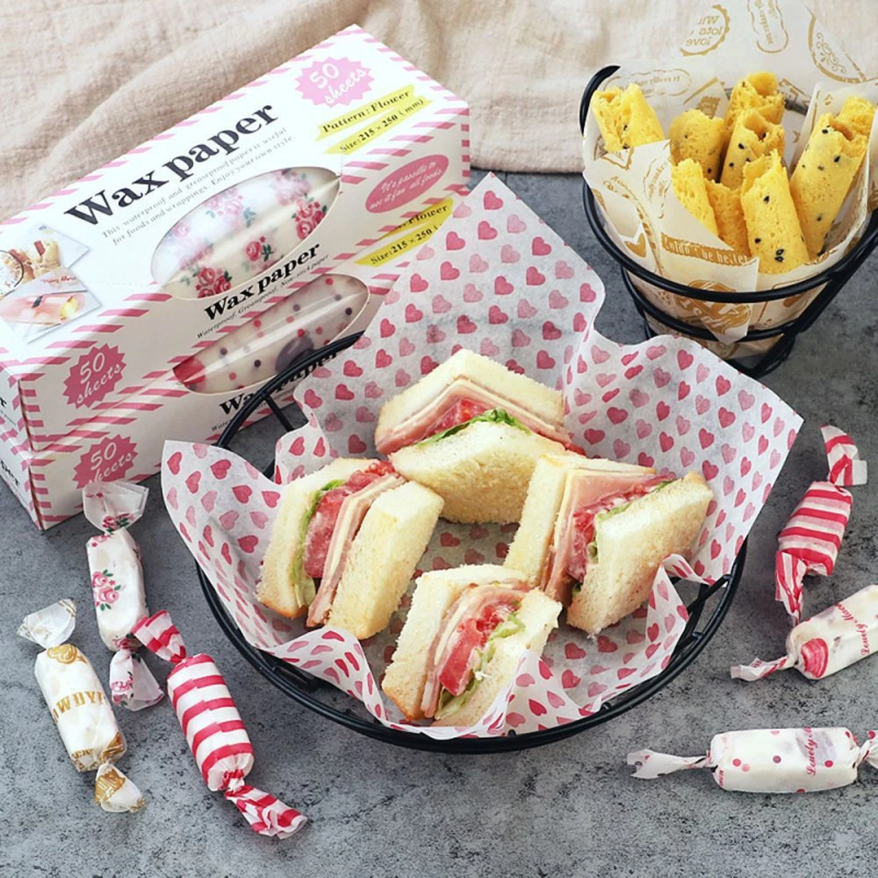 50pcs Food Grade Wax Paper Cam - đánh giá và giá Outdoor Camping Food