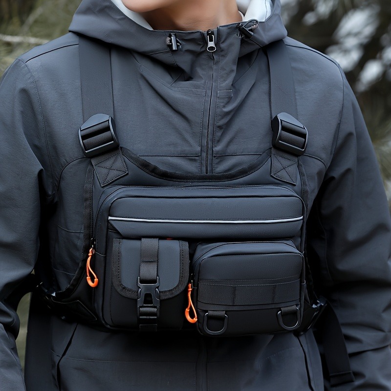 Men's Chest Bag And Motorcycle - đánh giá và giá Outdoor Camping Vest