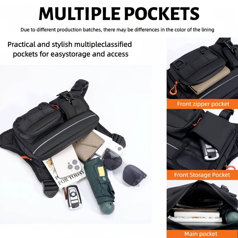 Men's Chest Bag And Motorcycle - đánh giá và giá Outdoor Camping Vest
