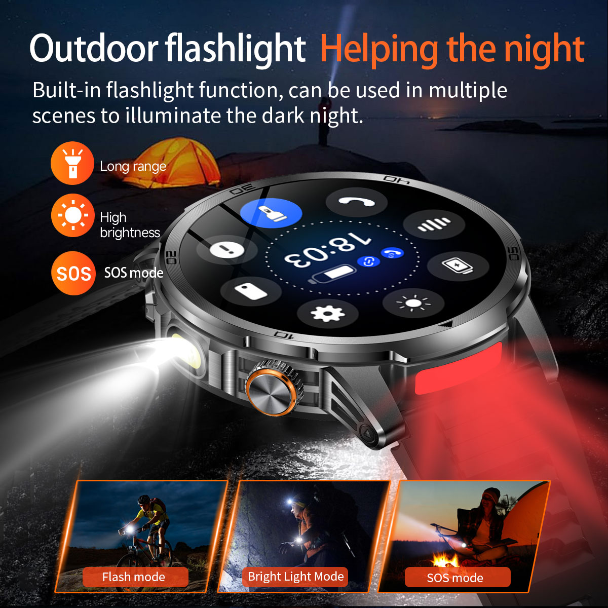 2026 New  Outdoor Smart Watch  - đánh giá và giá Outdoor Camping Japan
