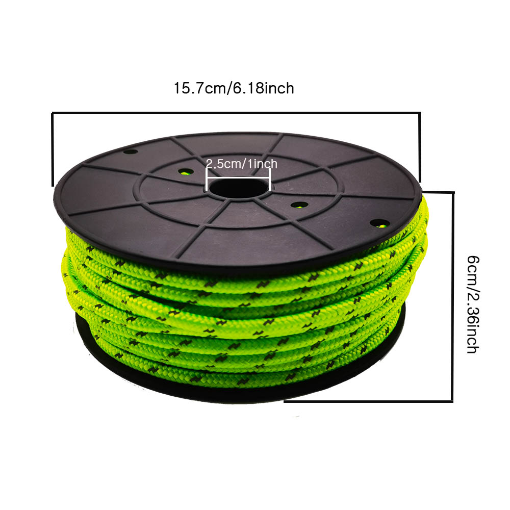 30M Reflective Paracord 6mm Pa - đánh giá và giá Outdoor Camping Extension Cord
