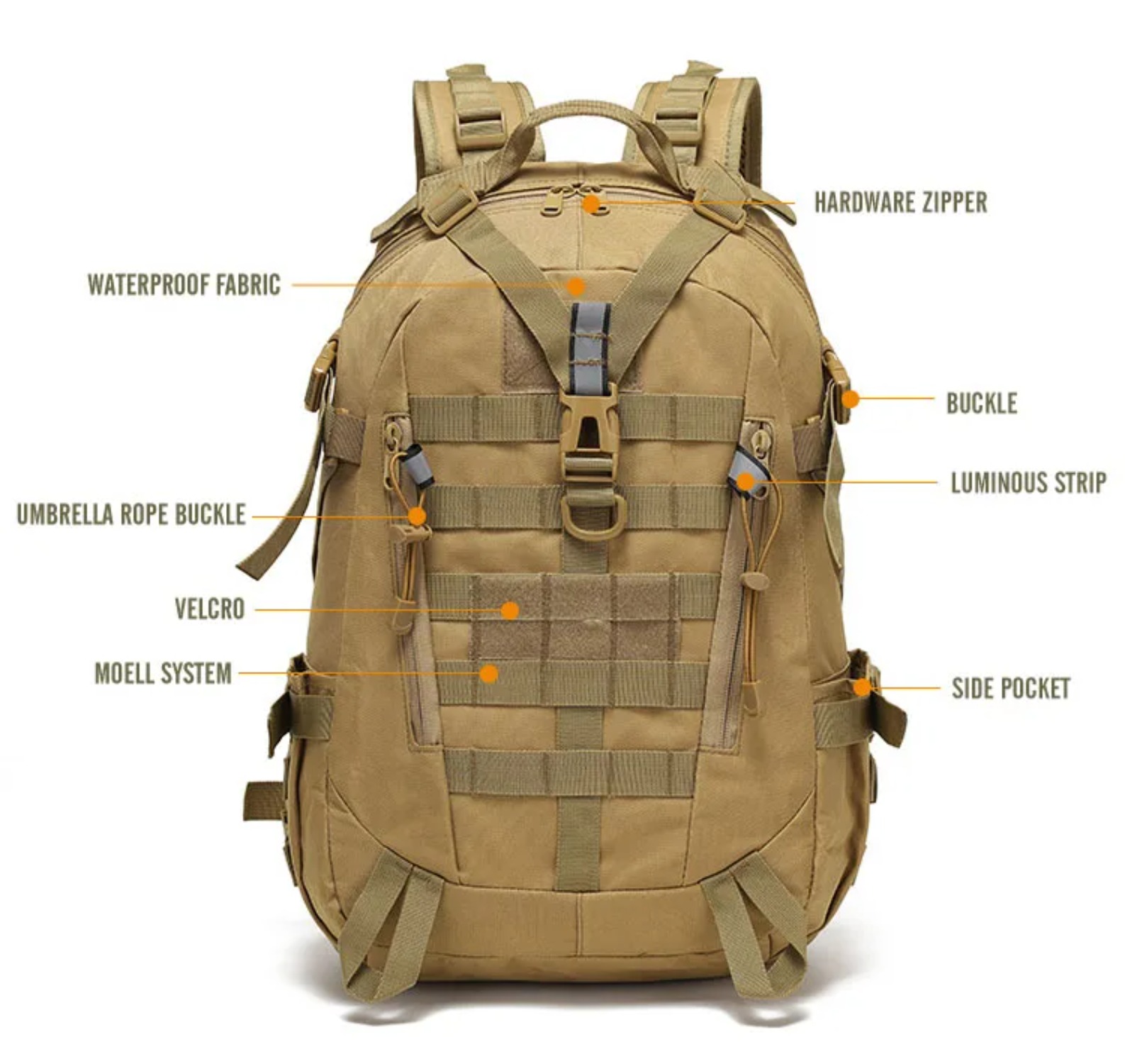 2026 Tactical Reflective Backp - đánh giá và giá Outdoor Camping Games