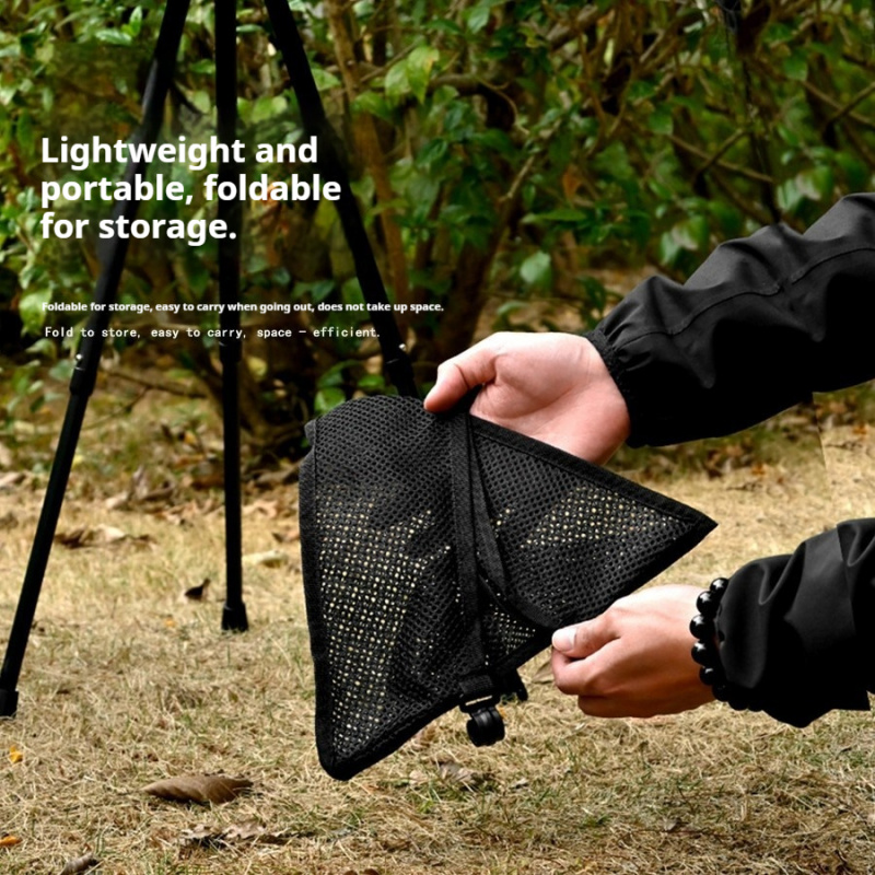 Portable Triangular Under Tabl - đánh giá và giá Outdoor Camping Folding Storage Box