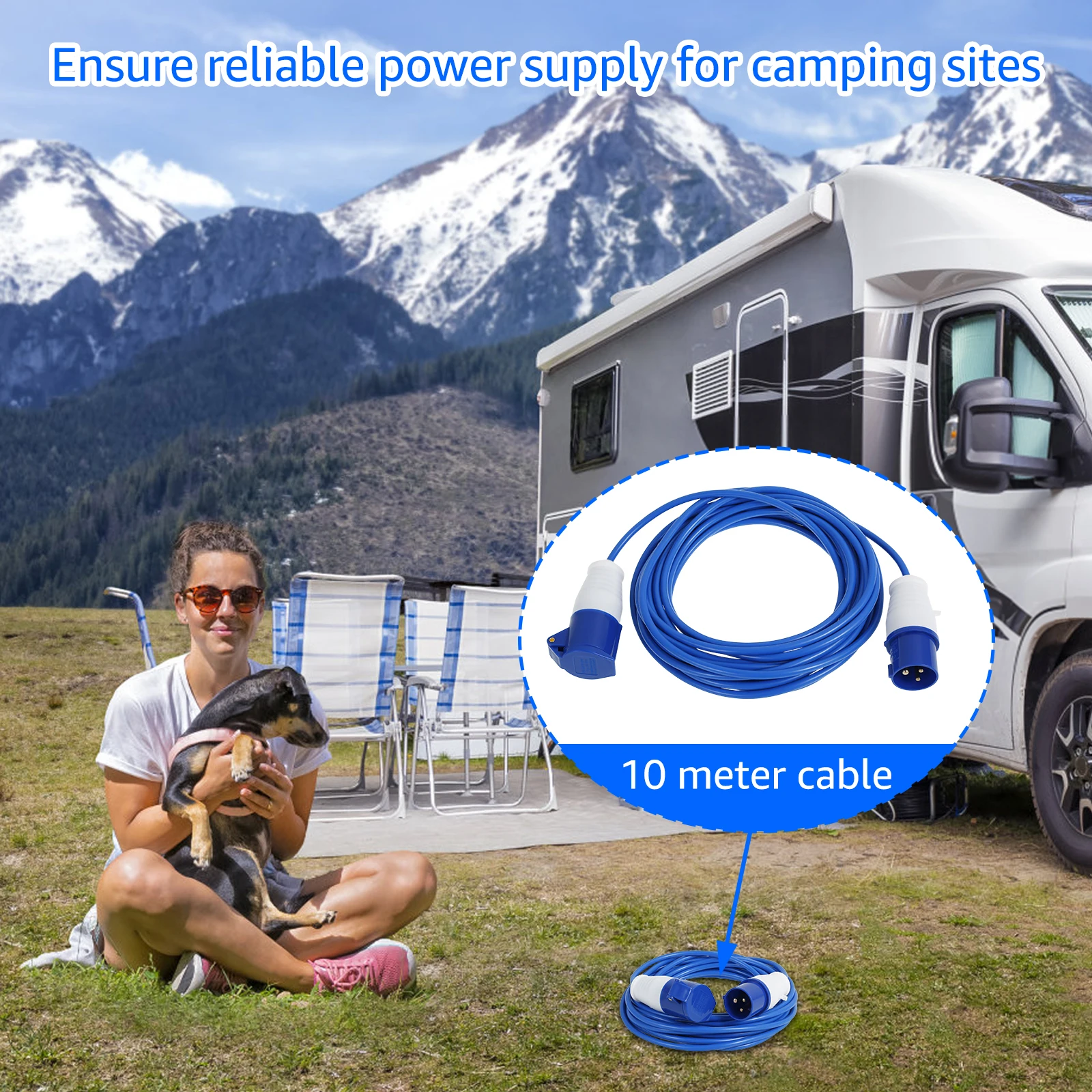 Camping Extension Cable Safe R - đánh giá và giá Outdoor Camping Extension Cord
