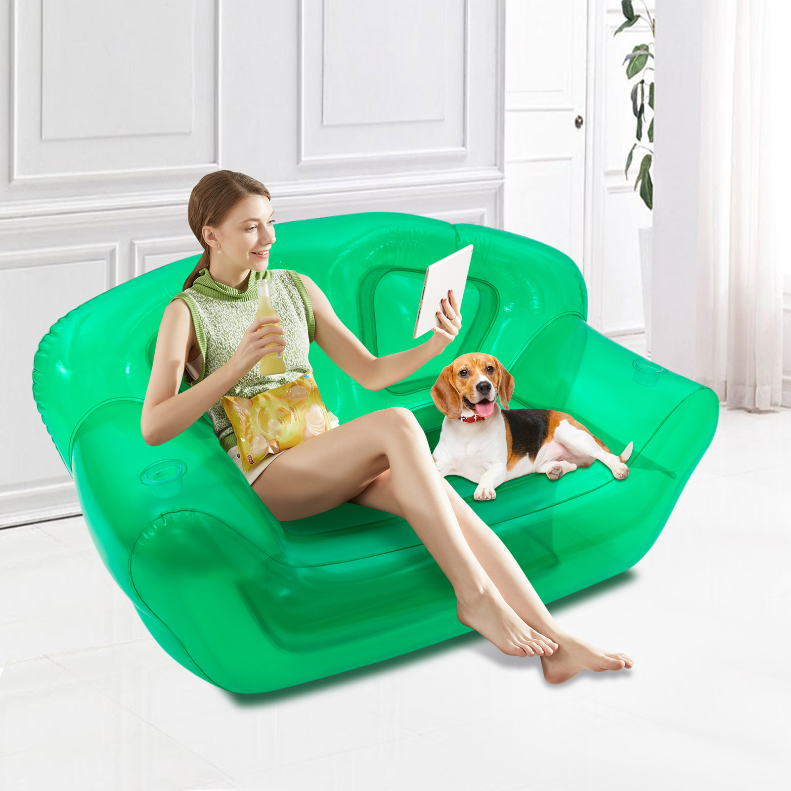 Inflatable Sofa Portable Infla - đánh giá và giá Outdoor Camping Furniture