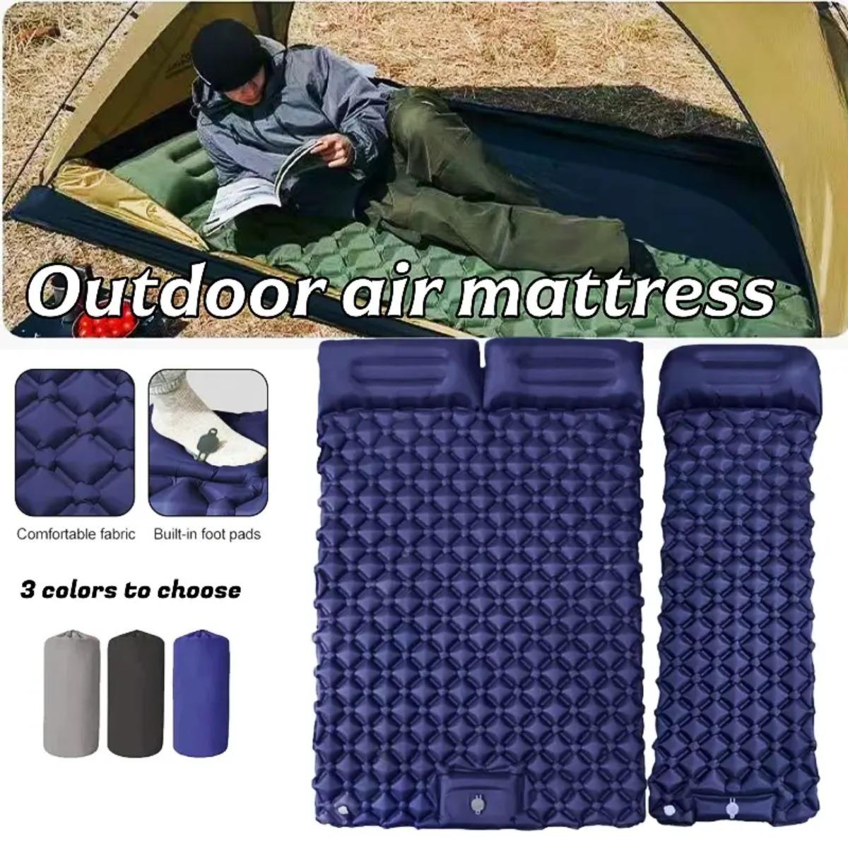 Single & Double Inflatable Air - đánh giá và giá Outdoor Camping Rug