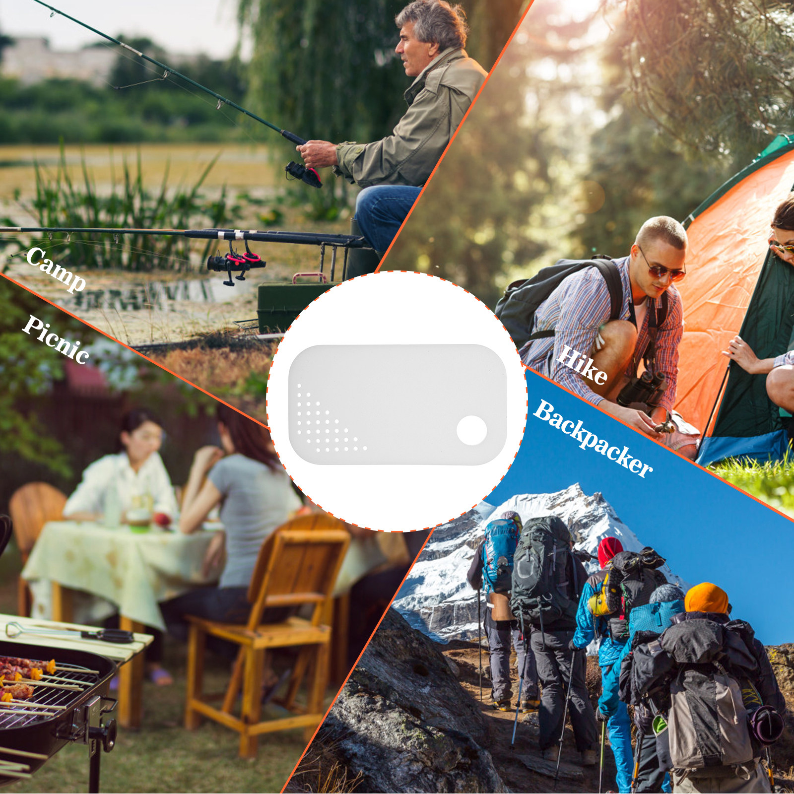 Compact Portable Mini Plastic  - đánh giá và giá Outdoor Camping Food