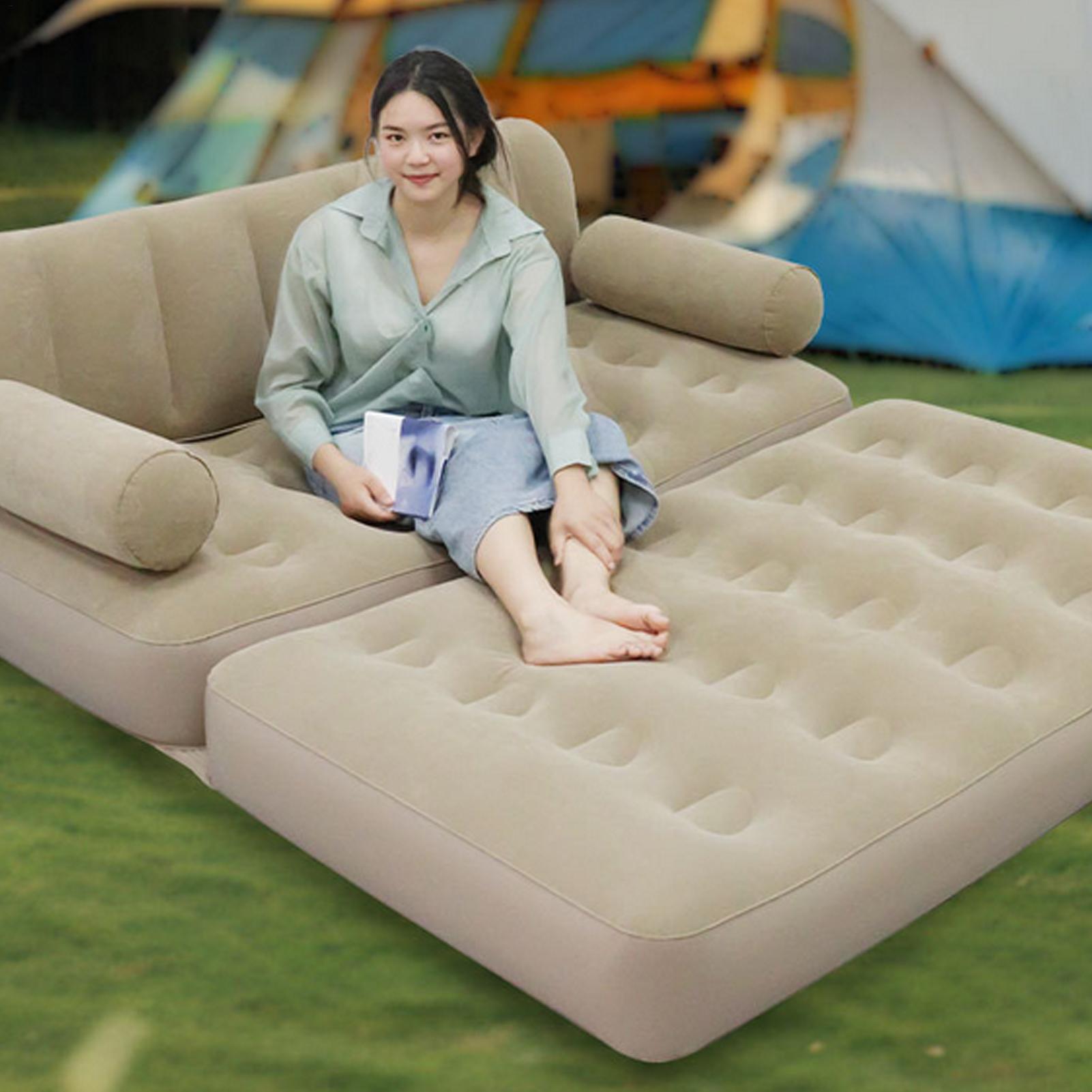 Air Sofa With Air Pump Folding - đánh giá và giá Outdoor Camping Furniture