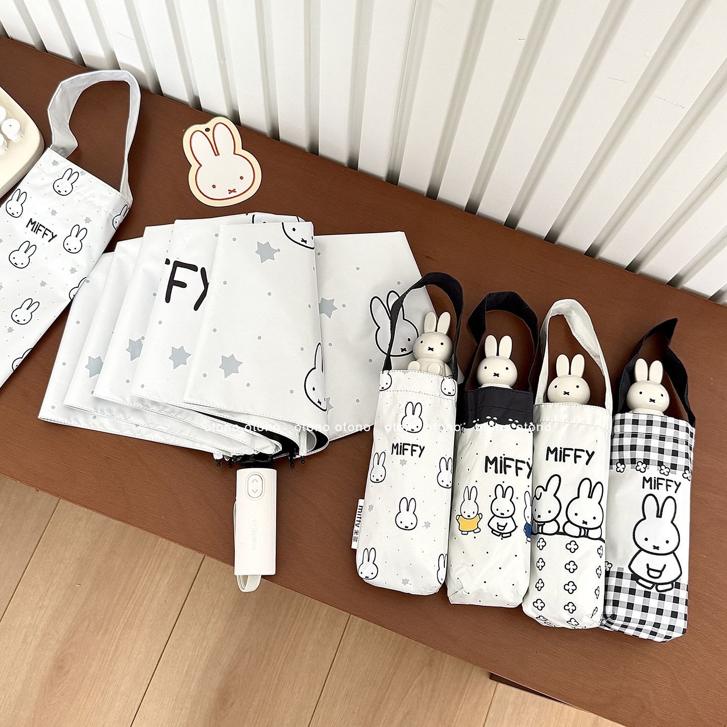 Lovable Kawaii Miffy Umbrella  - đánh giá và giá Outdoor Camping Japan