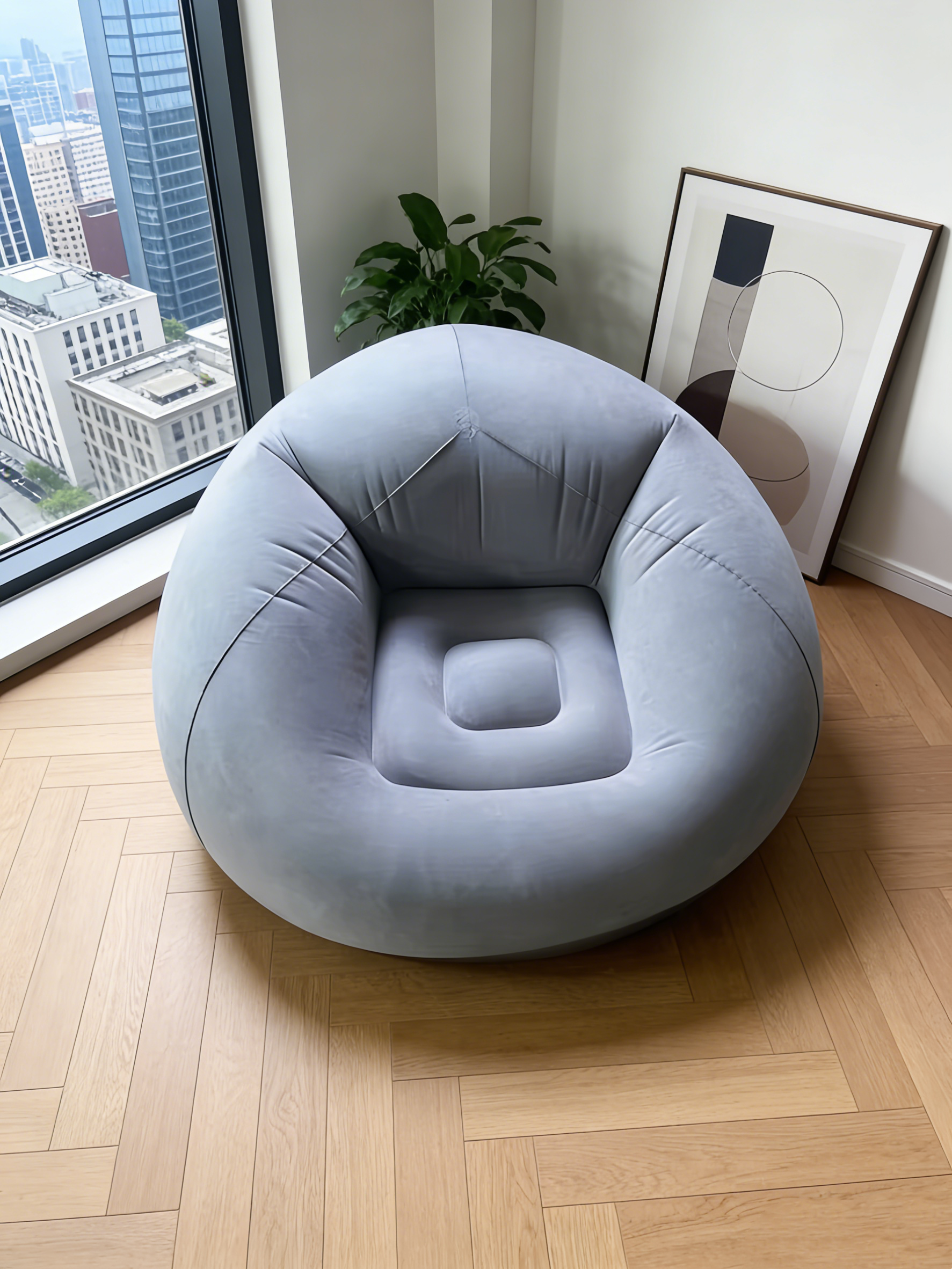 Portable Inflatable Round Sofa - đánh giá và giá Outdoor Camping Furniture