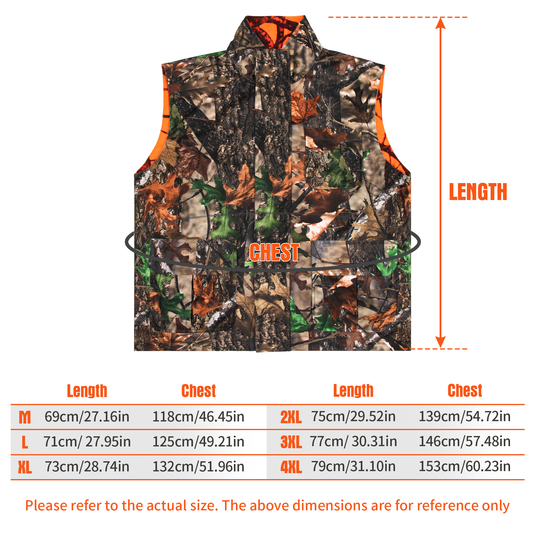 GUGULUZA Orange Camo Hunting V - đánh giá và giá Outdoor Camping Games