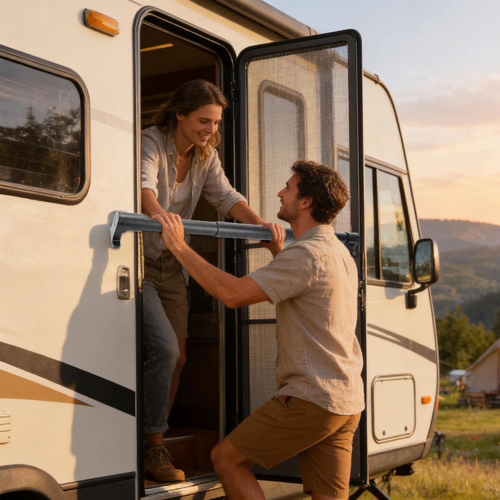 RV Door Handle Adjustable Grab - đánh giá và giá Outdoor Camping Rental