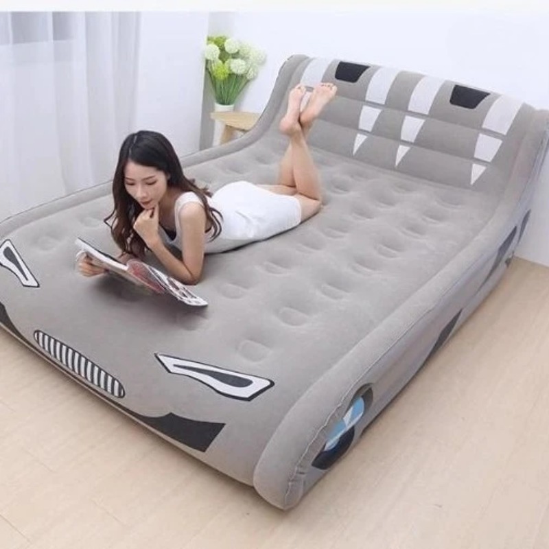 Inflatable bed, lazy rental ho - đánh giá và giá Outdoor Camping Rental