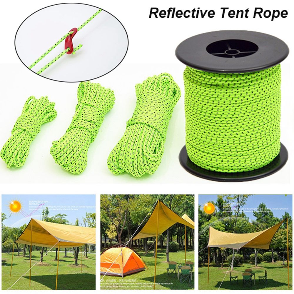 5/10/20/100M Reflective Tent R - đánh giá và giá Outdoor Camping Extension Cord