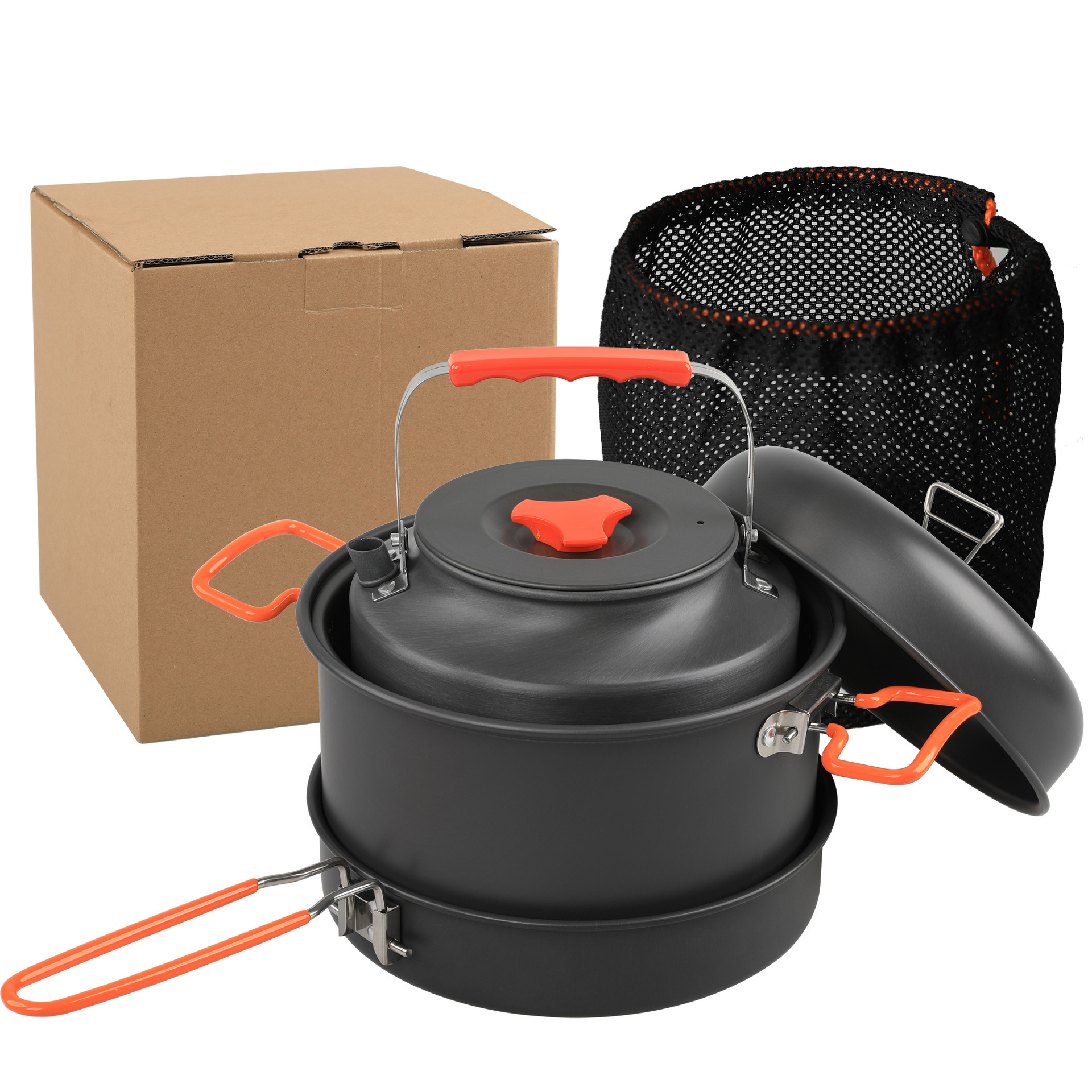 Outdoor Cookware Set Camping C - đánh giá và giá Outdoor Camping Kettle