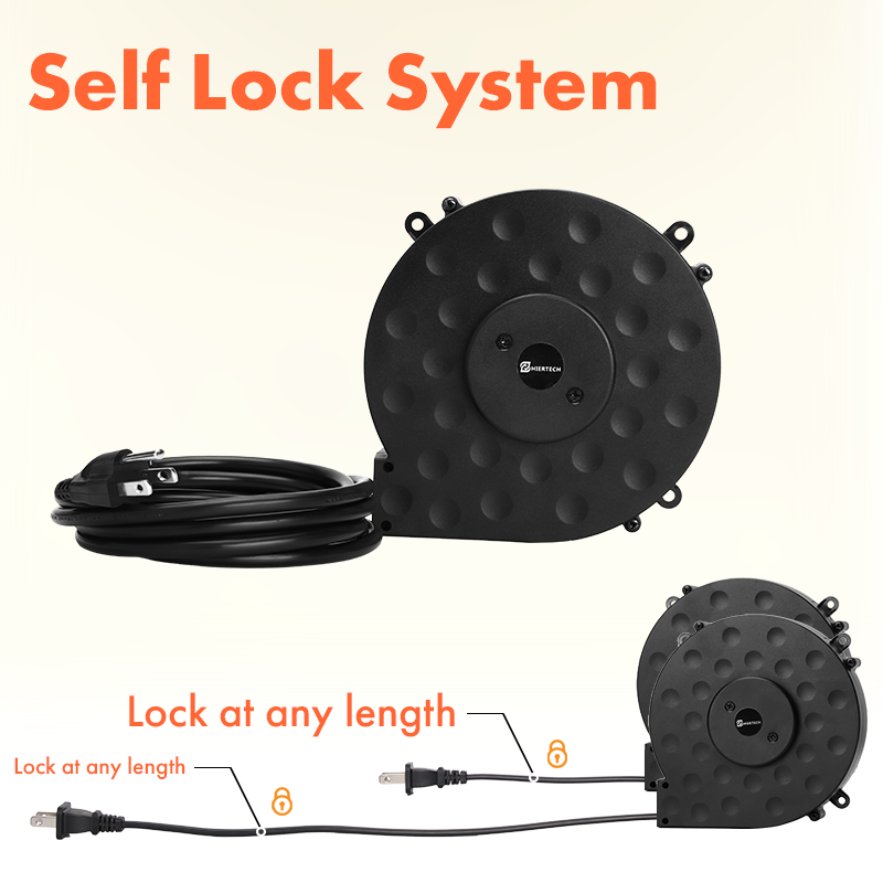 Automatic Retractable Power Co - đánh giá và giá Outdoor Camping Extension Cord