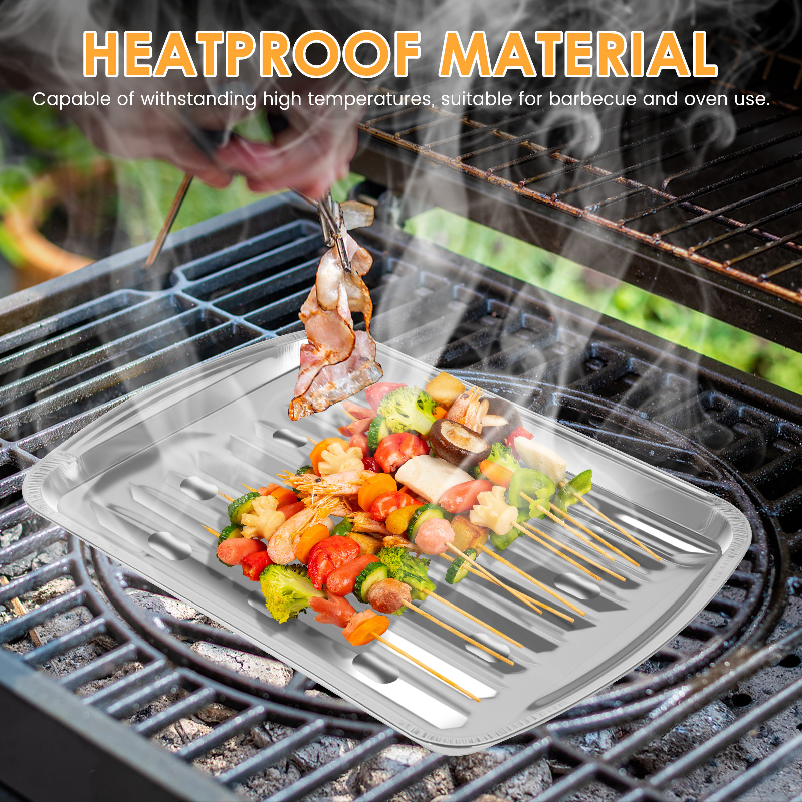 Aluminum Foil Trays Non-Stick  - đánh giá và giá Outdoor Camping Food