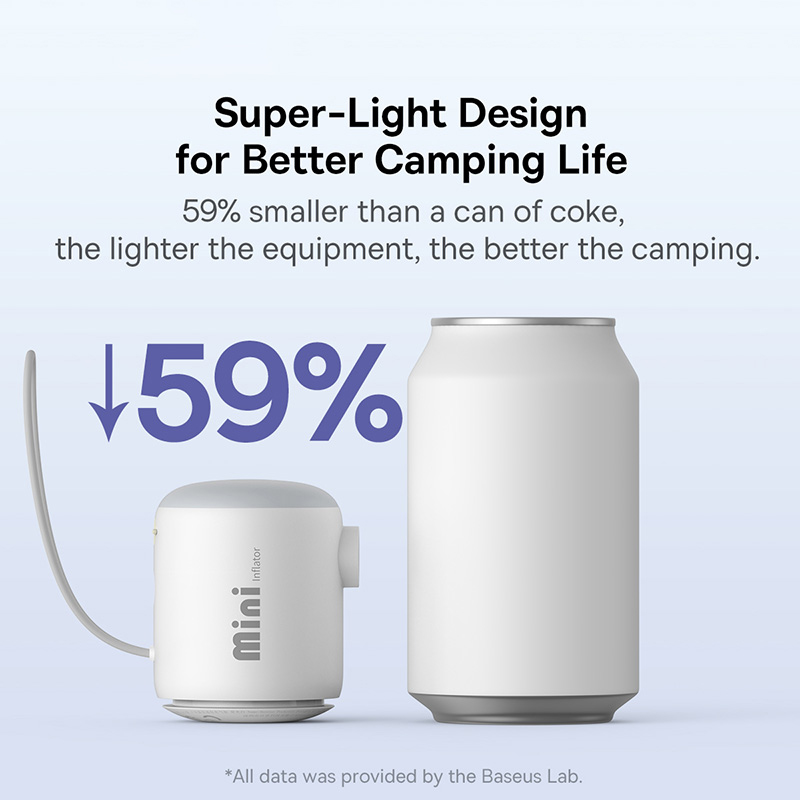 Baseus Portable Air Pump Elect - đánh giá và giá Outdoor Inflatable Camping Tent With Air Pump