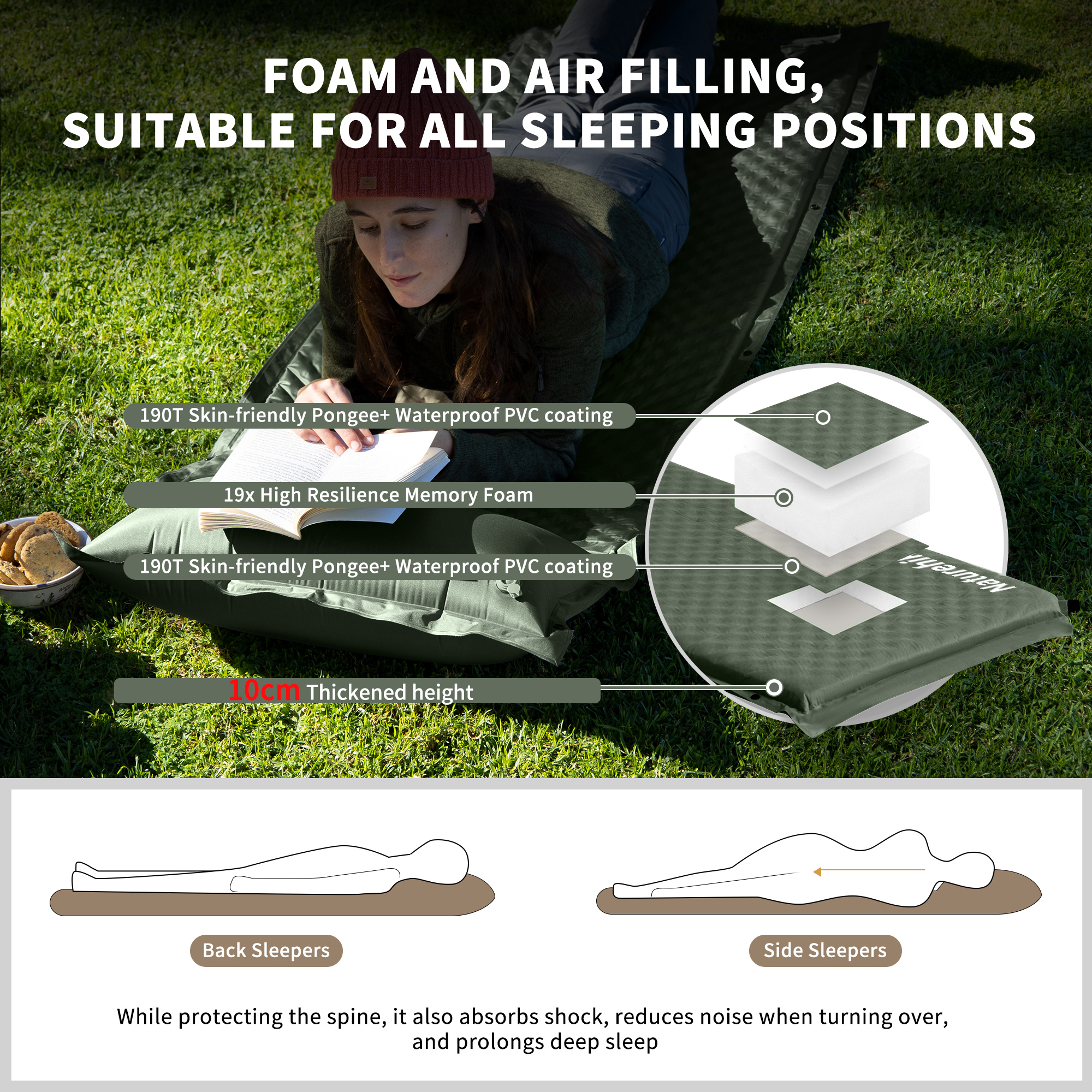 Naturehike 2025 New Camping Se - đánh giá và giá Outdoor Inflatable Camping Tent With Air Pump