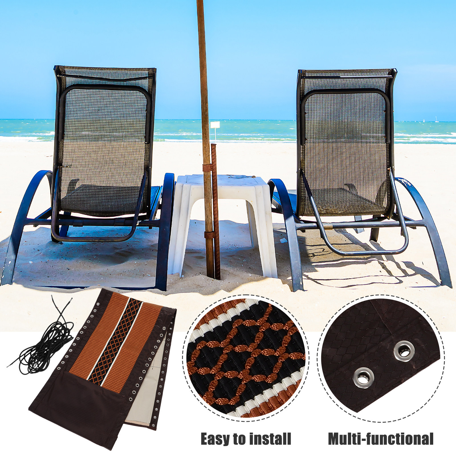 1Set Portable Chair Replacemen - đánh giá và giá Outdoor Camping Decke