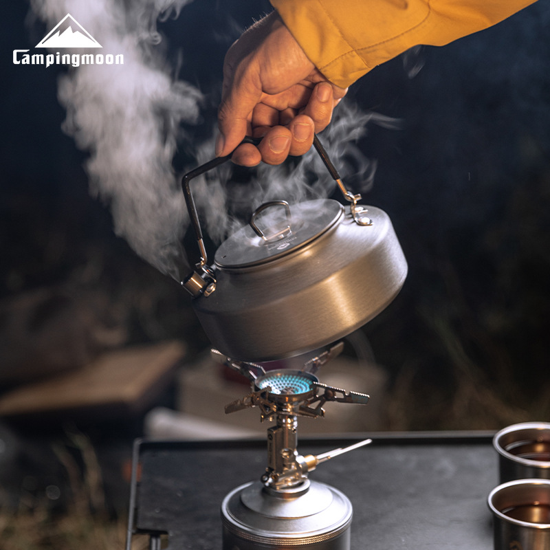 S800 small aluminum alloy camp - đánh giá và giá Outdoor Camping Kettle