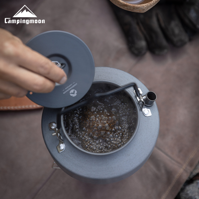 S800 small aluminum alloy camp - đánh giá và giá Outdoor Camping Kettle