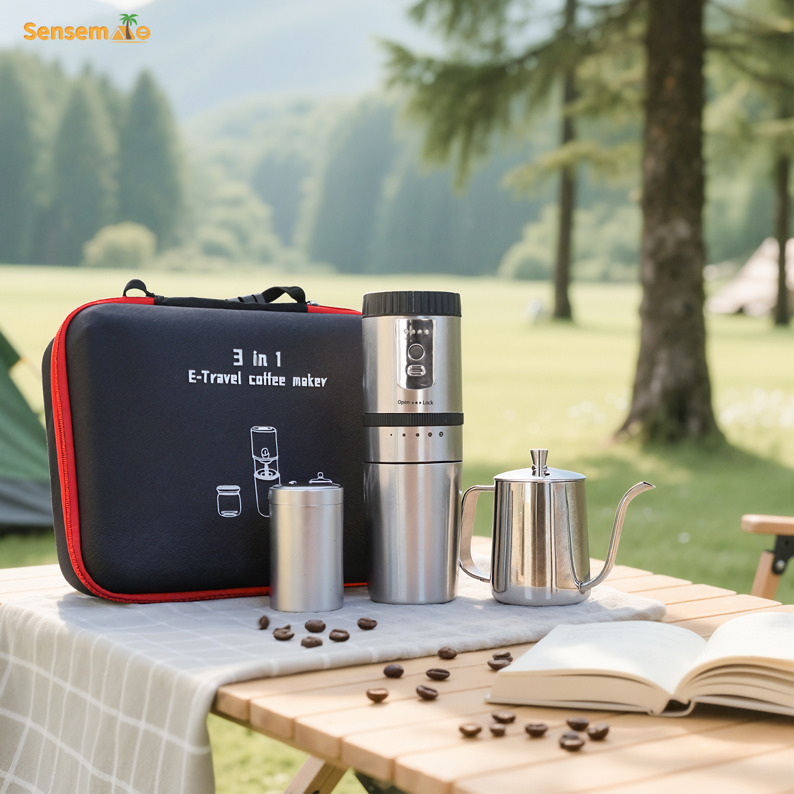 Portable Camping Coffee Set US - đánh giá và giá Outdoor Camping Kettle