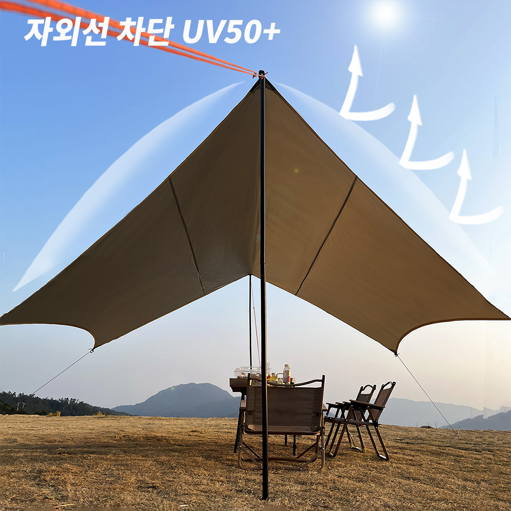 4.5x4.5m Car Awning Sun Shade  - đánh giá và giá Waterproof Tarp Shelter