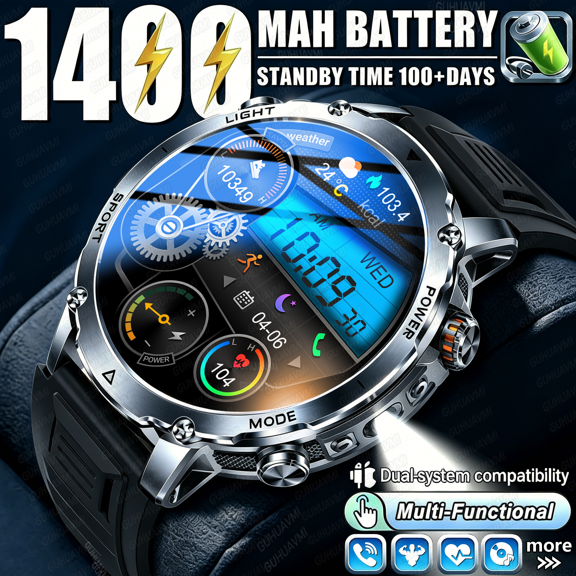 Newly Durable 1400mAh Large Ba - đánh giá và giá Outdoor Camping Japan