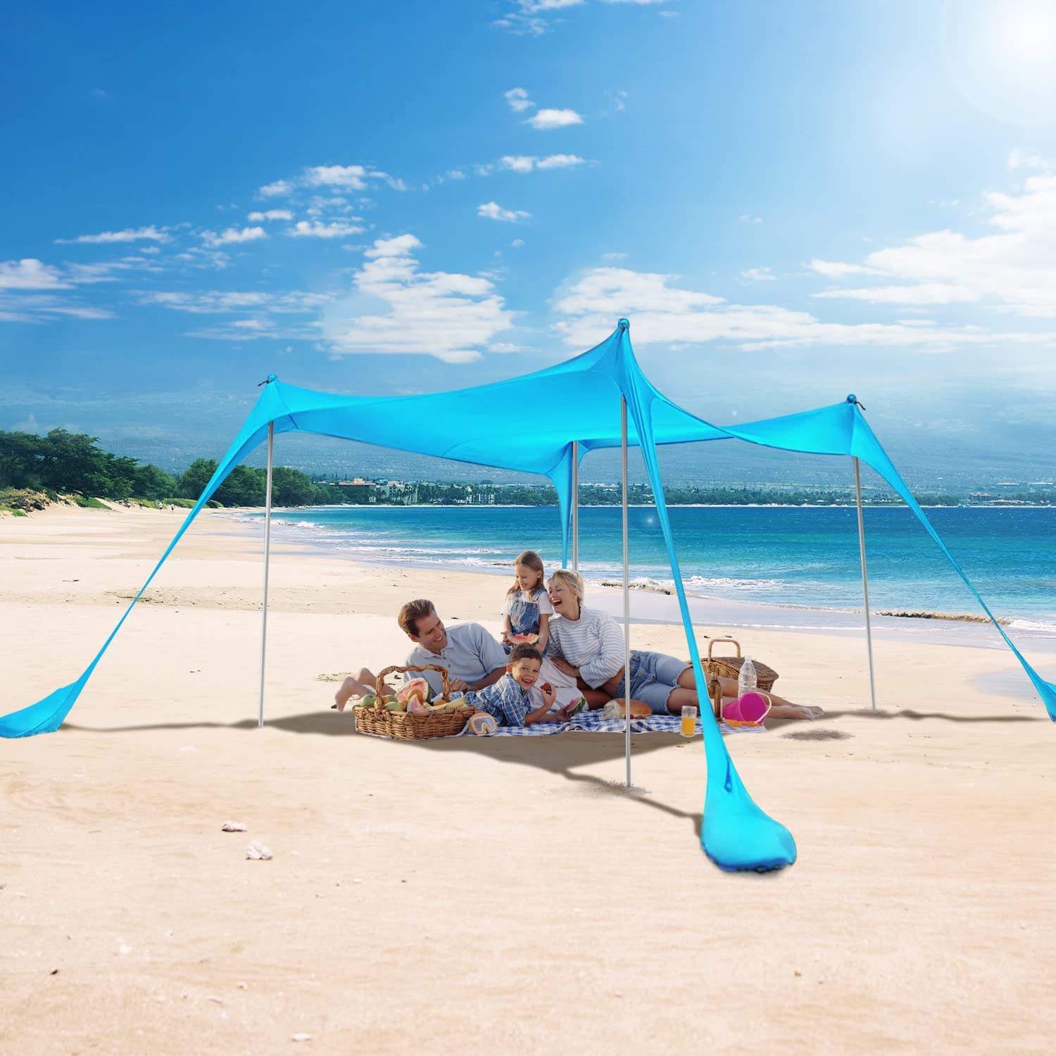 Custom Lightweight Camping Tar - đánh giá và giá Waterproof Tarp Shelter