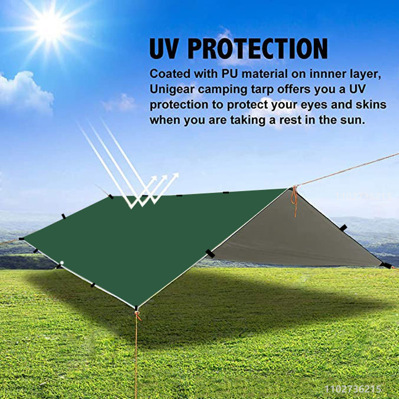 19 Hang Points Tent Tarp Survi - đánh giá và giá Waterproof Tarp Shelter