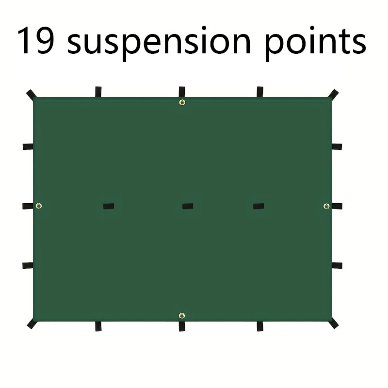 19 Hang Points Tent Tarp Survi - đánh giá và giá Waterproof Tarp Shelter