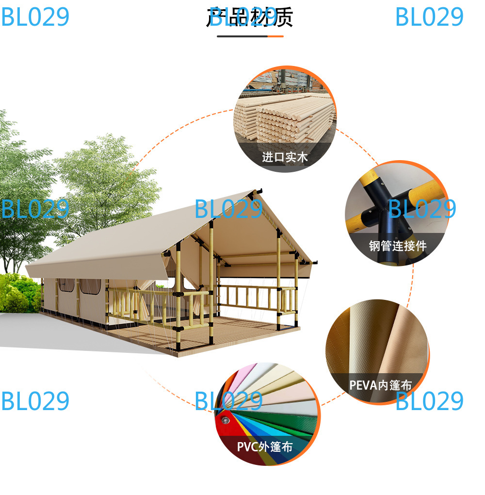 Customized Luxury Glamping Ten - đánh giá và giá Outdoor Camping And Glamping