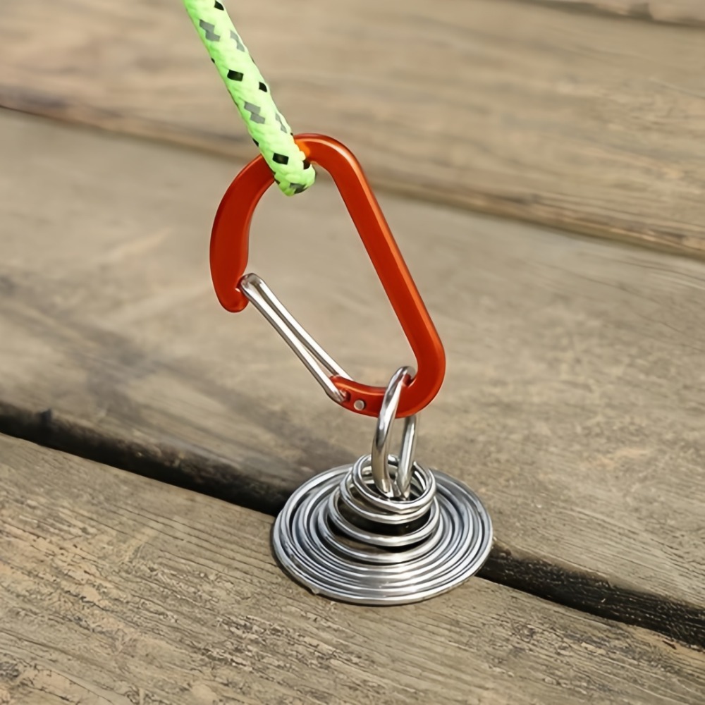 4/6pcs Stainless Steel Octopus - đánh giá và giá Outdoor Camping Decke
