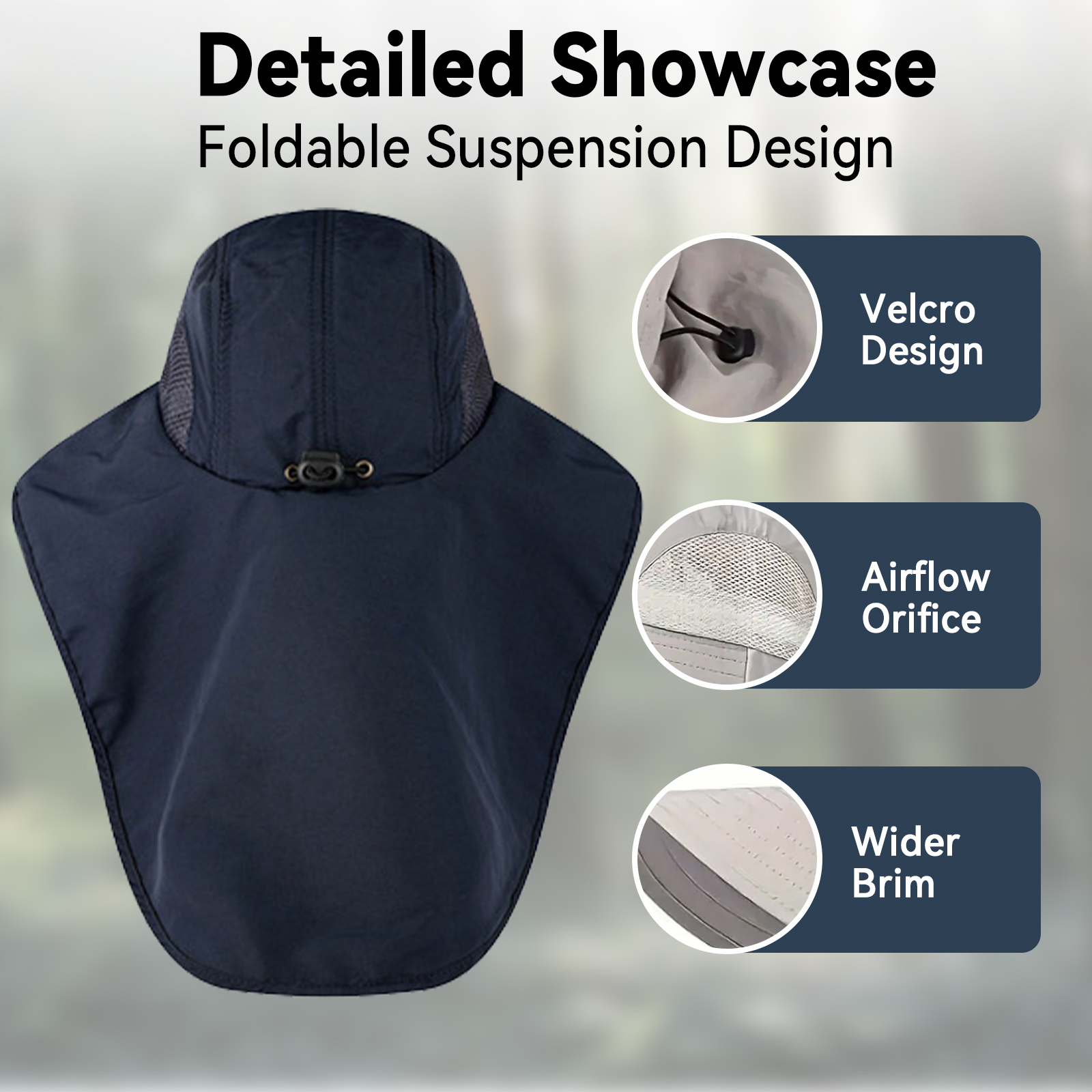 Outdoor UV Protection Sun Hat  - đánh giá và giá Camping Outdoor Quick Drying Sun Neck Protection Cap Hat