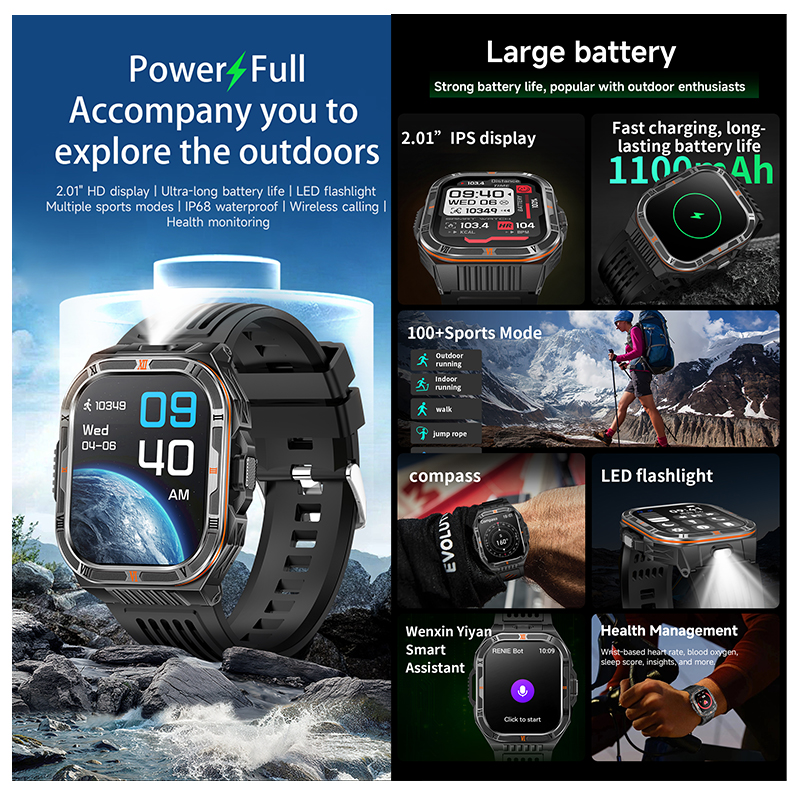 New 1100mAh Big Battery Smart  - đánh giá và giá Outdoor Camping Japan