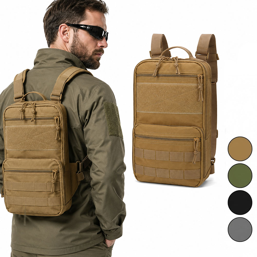 Tactical MOLLE Backpack Waterp - đánh giá và giá Outdoor Camping Vest