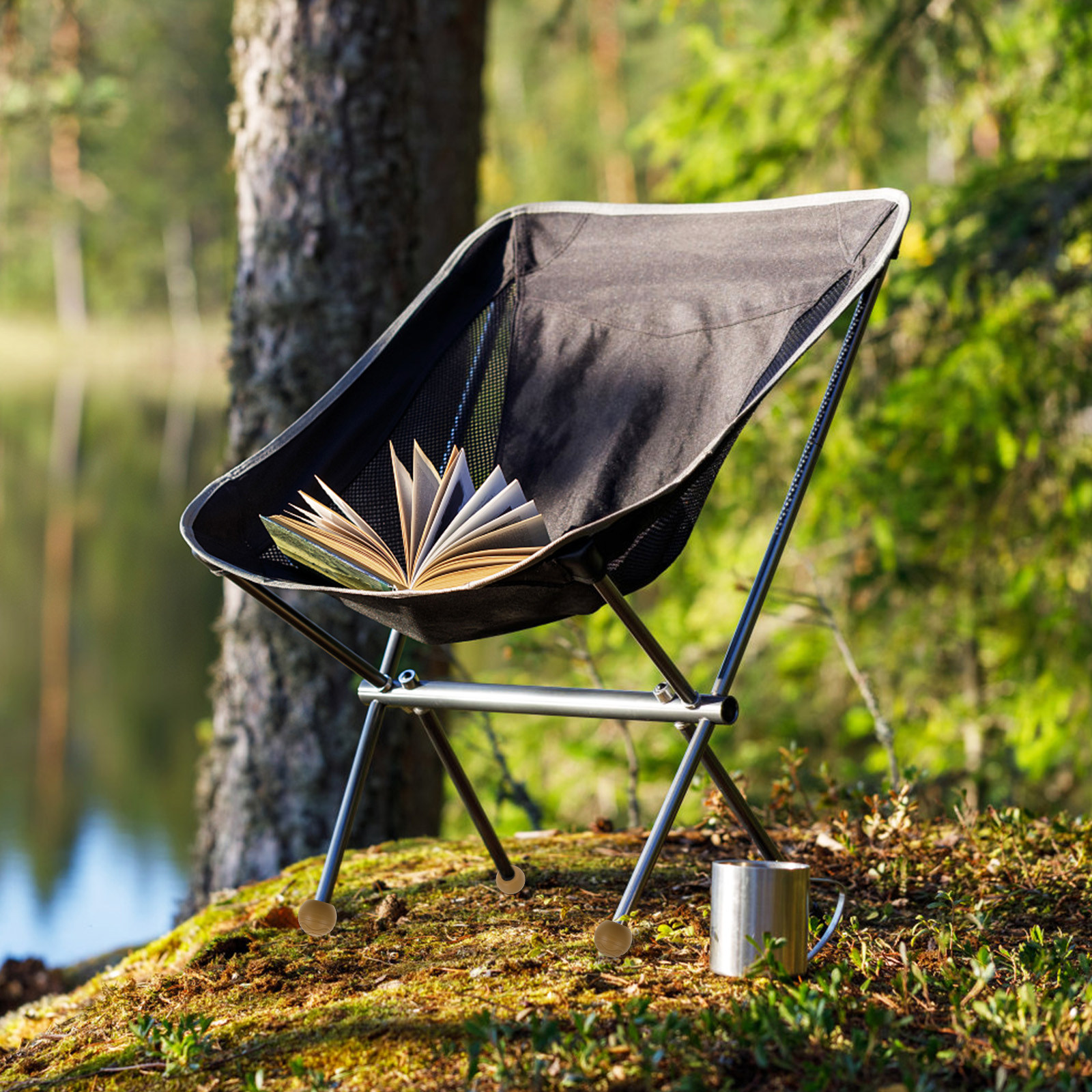 4Pcs Silicone Moon Chair Anti  - đánh giá và giá Outdoor Camping Rug